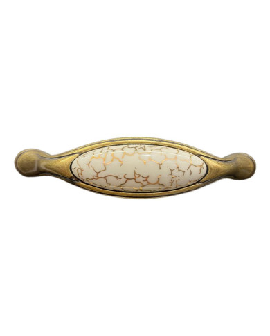 MANIGLIA PORCELLANA DECORATA