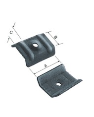 RONDELLE PER COIBENTATO GRIGIA C/GUARNIZ 46X27X10