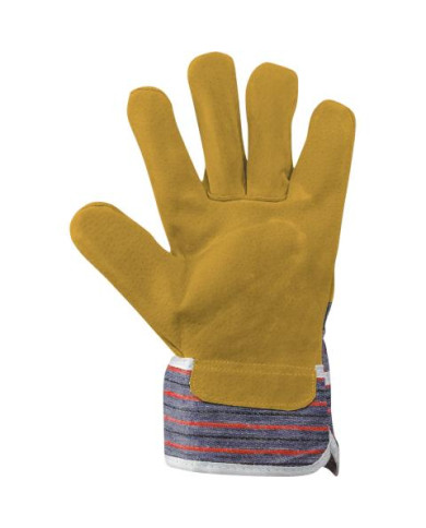 GUANTI NAPPA+TELA RINFORZATI T.10