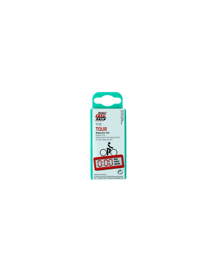 KIT TOPPE RIPARAZIONE CICLI TIPTOP CAP