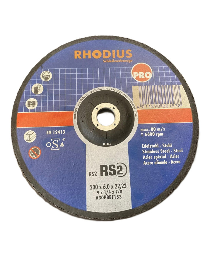 DISCO SPIANO FERRO 230X7X22,2 REIT