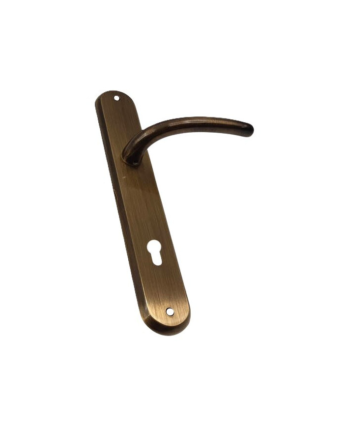 MIKI C/PLACCA YALE OTTONE GRAFFIATO