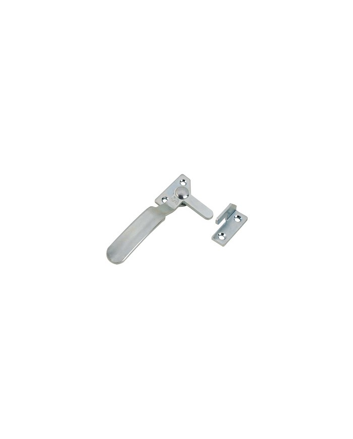 MANIGLIA BLOCCO IMPOSTE FERRO  ZINCATO DX