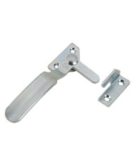 MANIGLIA BLOCCO IMPOSTE FERRO  ZINCATO DX