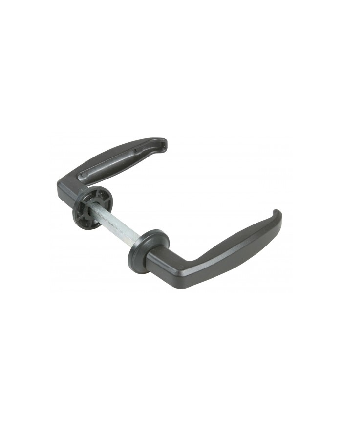 MANIGLIA CANCELLO NERE Q.8 C/GRANI