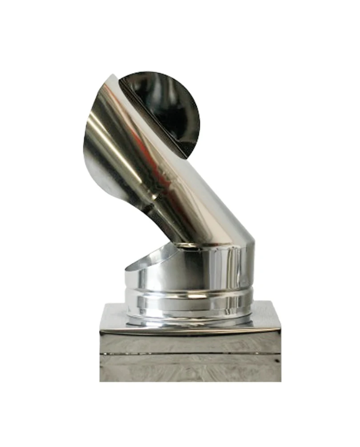 FUMAIOLO GALLO INOX 37X37