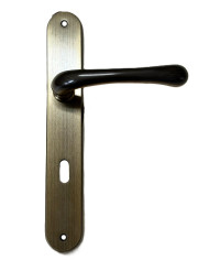AZZURRA OTTONE GRAFFIATO PLACCA 8X70