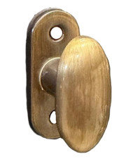 POMOLO OVALE BR.PIASTRA FISSA