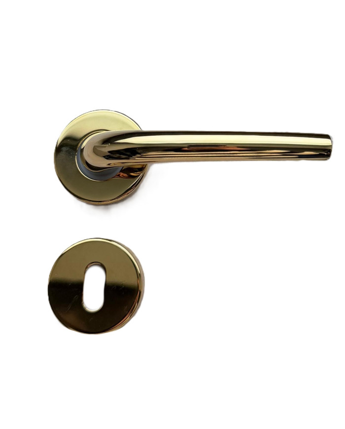 MANIGLIA SABINA C/ROSETTA PVD