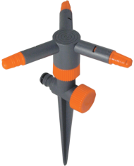 IRRORATORE ROTANTE CON 3 BRACCI CON PUNTALE