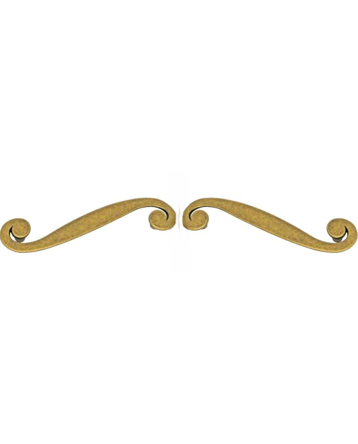 MANIGLIA IN ZAMA ANTICA FIRENZE INT. 96 DX