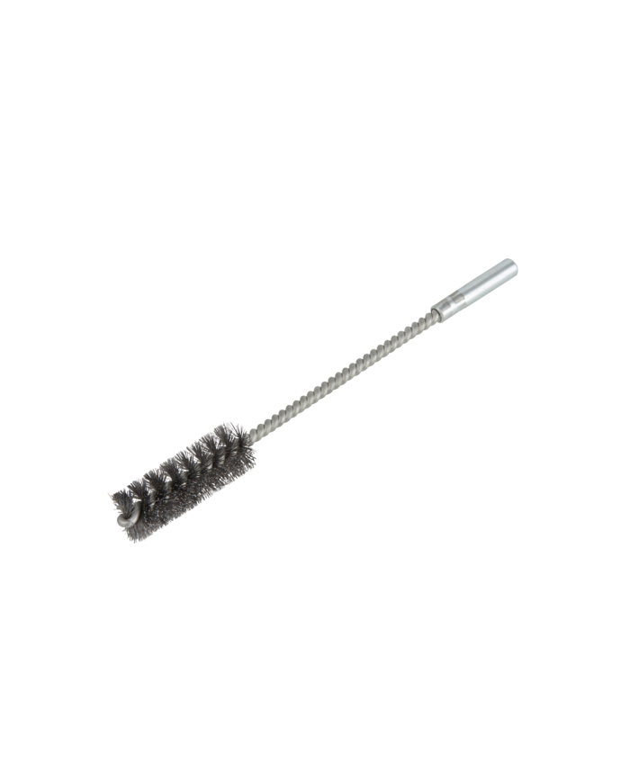 SPAZZOLA METALLICA ATTACCO CILINDRICO D.28MM