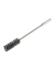 SPAZZOLA METALLICA ATTACCO CILINDRICO D.28MM