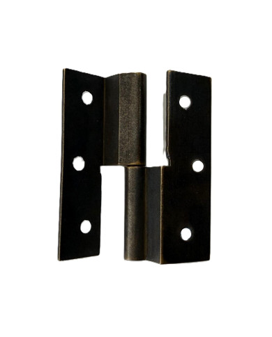 CERNIERE SFILABILE BRONZATA C/ZANCA SX 50X40