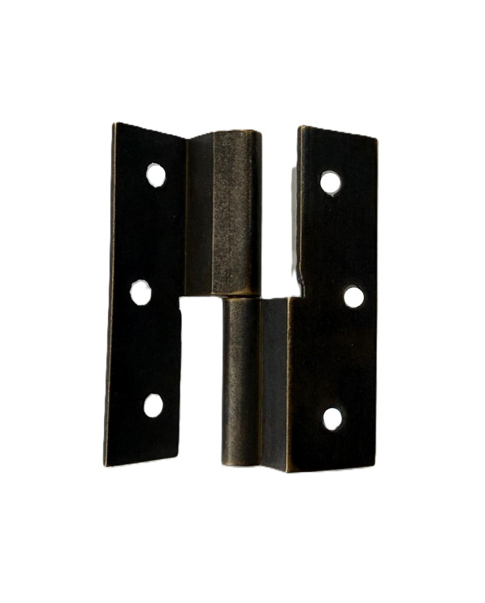 CERNIERE SFILABILE BRONZATA C/ZANCA SX 50X40