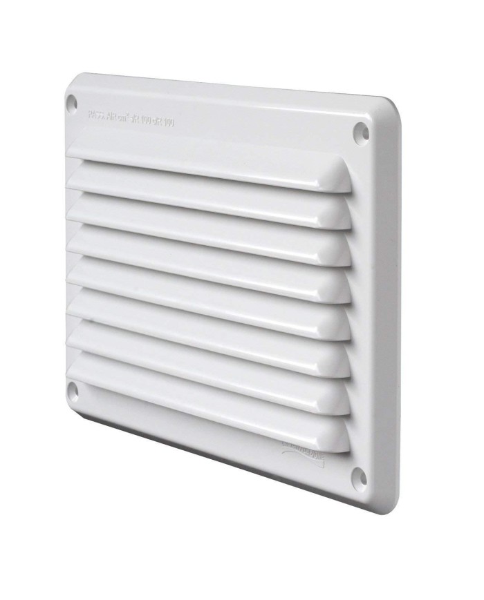GRIGLIA  DA SOVRAPPORRE CON RETE 384X146 MM BIANCO