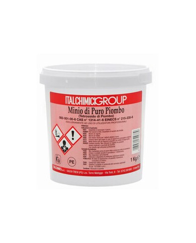 MINIO DI PIOMBO PURO POLVERE 1KG