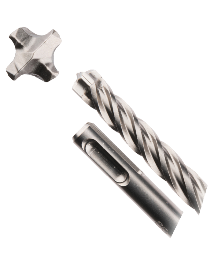 PUNTA ATTACCO SDS PLUS 4TAGLIENTI 8X210