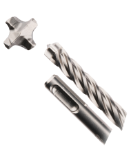 PUNTA ATTACCO SDS PLUS 4TAGLIENTI 8X210