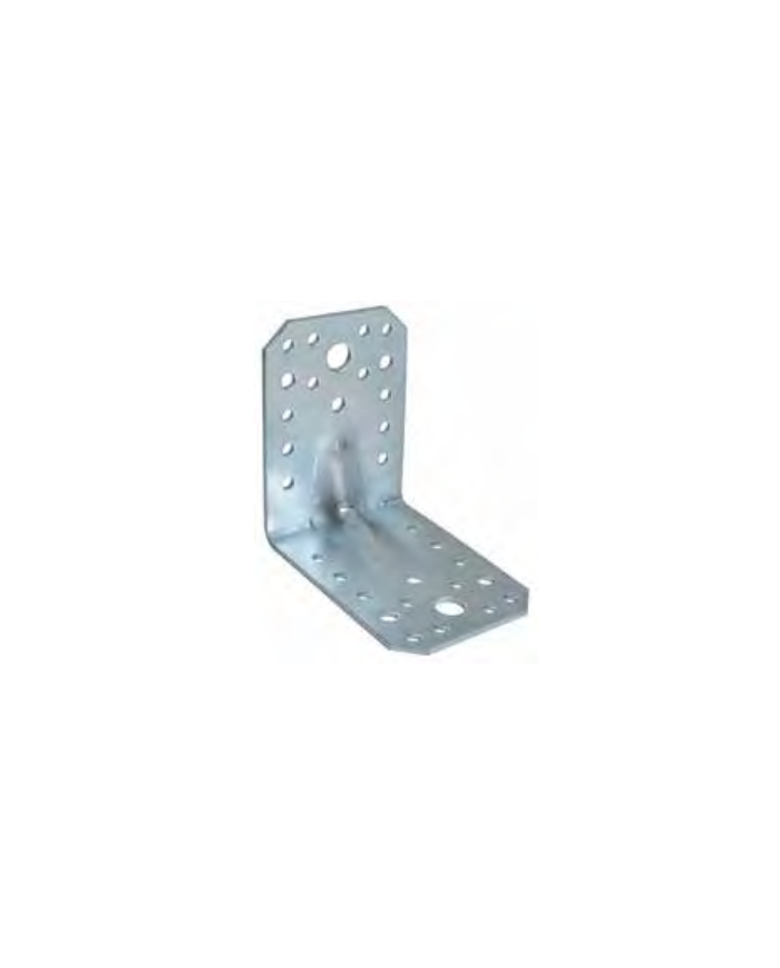 PIASTRA ANGOLO NERVATA 85X85X65 SP. 2.5