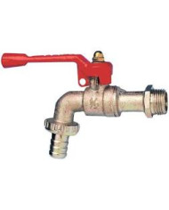 RUBINETTO OTTONE ACQUEDOTTO 3/8 PORTAGOMMA