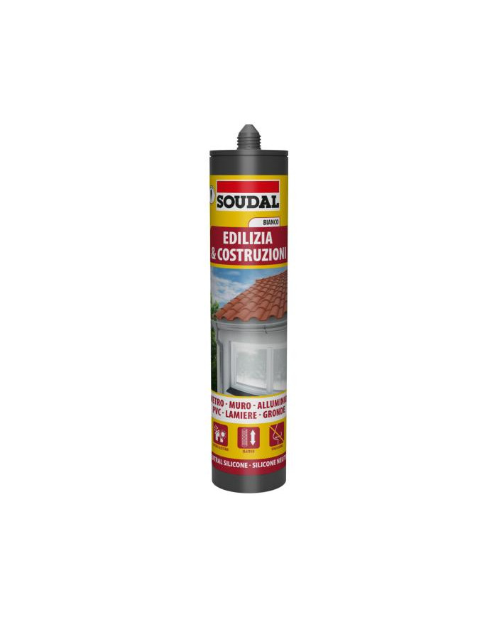 SILICONE NEUTRO EDILIZIA  BIANCO ML.300