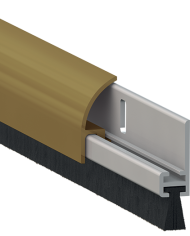 PARAFREDDO ALLUMINIO BRONZO C/SPAZZOLA CM.120