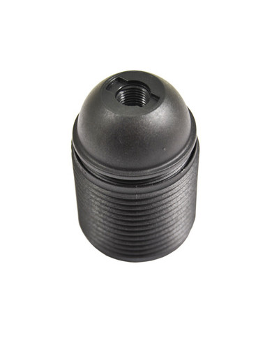 PORTALAMPADA E27 NERO