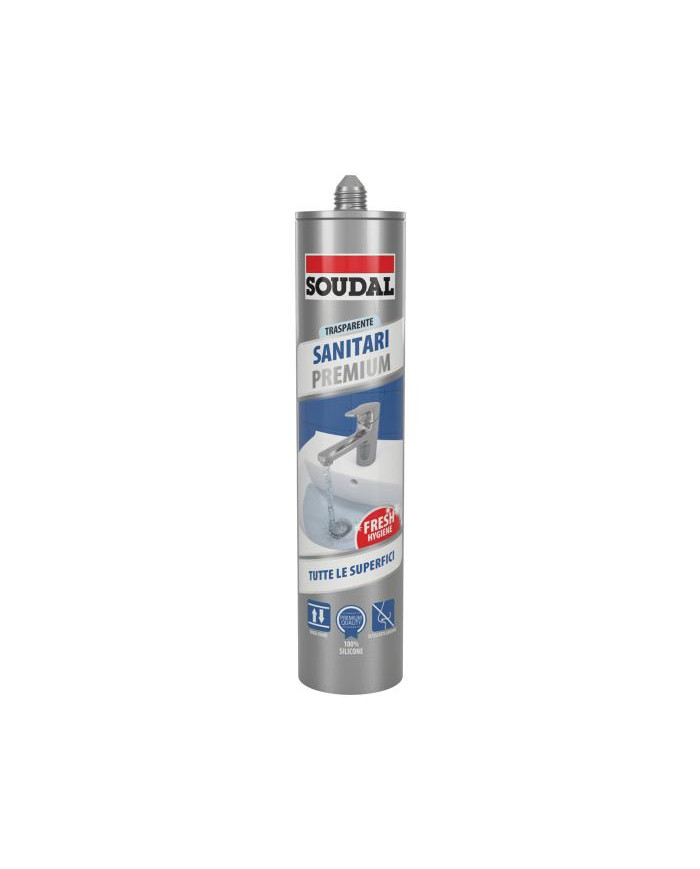 SILICONE SANITARI TRASPARENTE PREMIUM ML.300