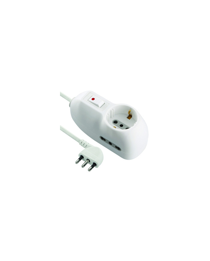 CIABATTA COMPATTA 1 SCUKO+2 USCITA DA 10 A