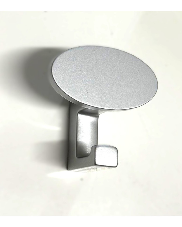 PORTABITO OVALE CROMO SATINATO CONFALONIERI