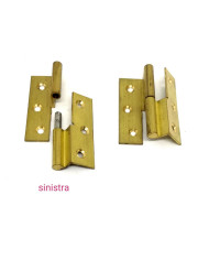 CERNIERE SFILABILE OTTONE C/ZANCA SX 50X40 ART.129