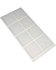 FELTRINI SOTTOSEDIA 25X25 BIANCHI