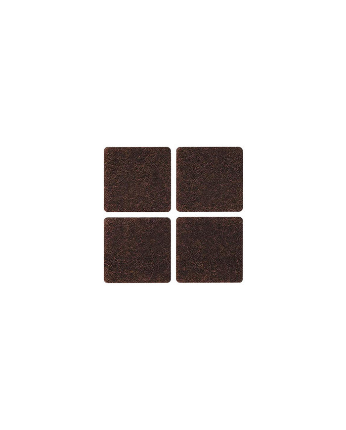 FELTRINI SOTTOSEDIA QUADRI 35X35 MARRONE