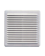 GRIGLIA DA SOVRAPPORRE CON RETE 230X230 MM BIANCA