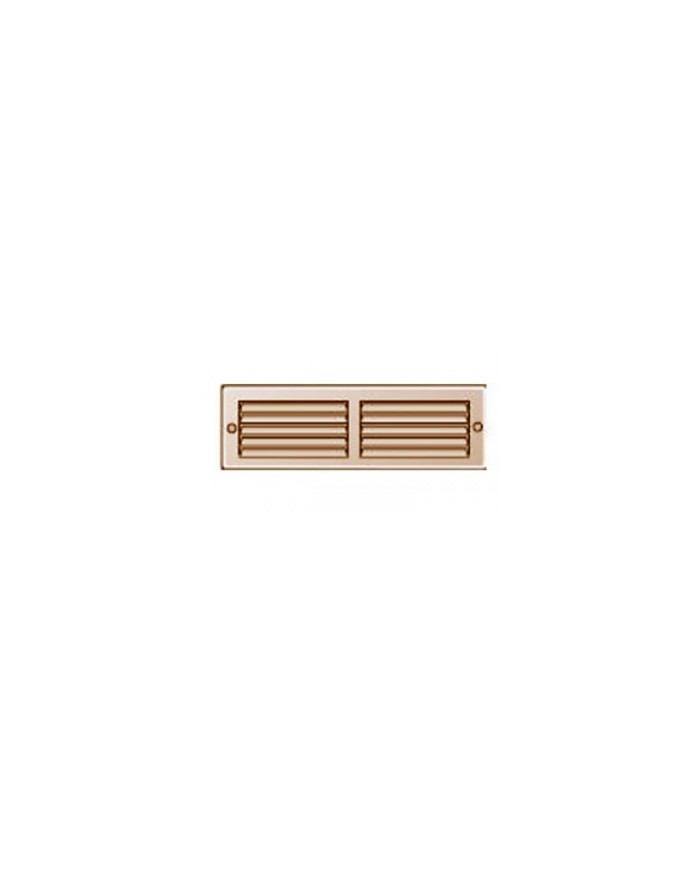 GRIGLIA ALLUMINIO BRONZO MM.200X60 DA SOVRAPPORRE