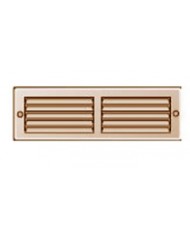 GRIGLIA ALLUMINIO BRONZO MM.200X60 DA SOVRAPPORRE