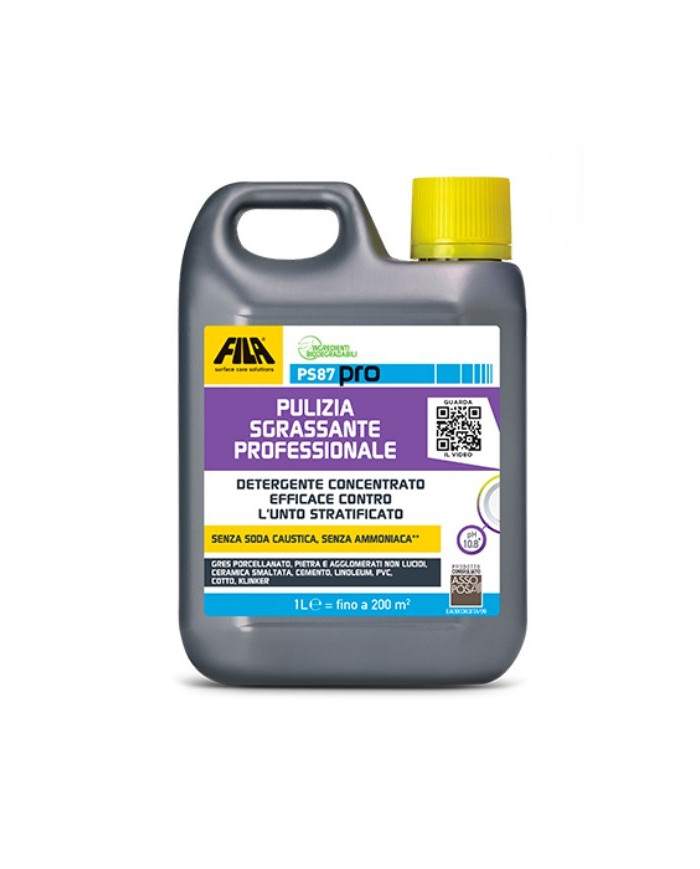 FILA PS87 PRO DETERGENTE DECERANTE SGRASSANTE LT.1