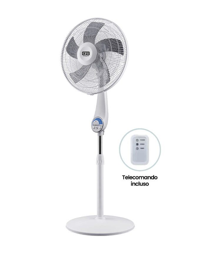VENTILATORE PIANTANA CM 40 BIANCO