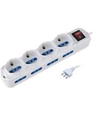 CIABATTA 12 PRESE 4 SCHUKO E  8 BIPASSO