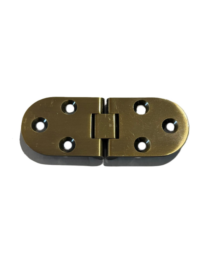 CERNIERE BISCOTTO OTTONE  BRONZATO C/FERMO