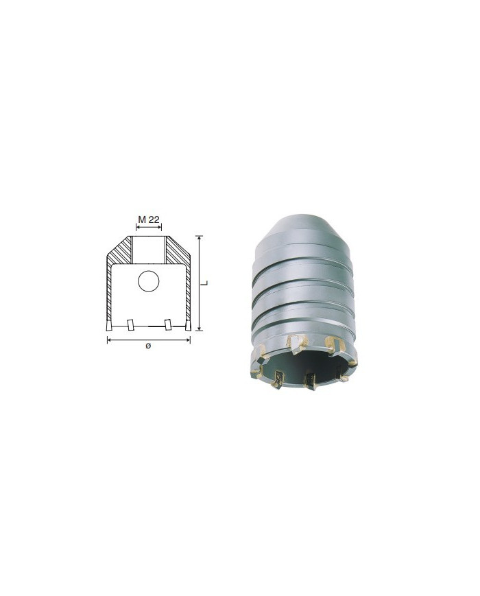FRESA WIDIA C/FIL.IMPACT D-65