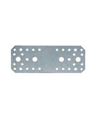 PIASTR.FORATA DRITTA MM.170X65 SPESSORE MM.2,5