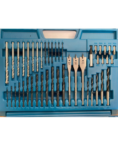 SET ACCES.PUNTE C/VALIGET.** PEZZI 45