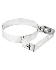 COLLARE REGOLABILE INOX D.100 A MURO