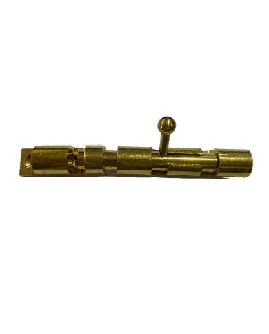 CATENACCIO CANNONE MM.100 ORIZZONTALE OTTONE LUCID
