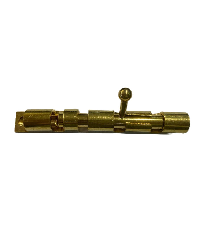 CATENACCIO CANNONE MM.100 ORIZZONTALE OTTONE LUCID