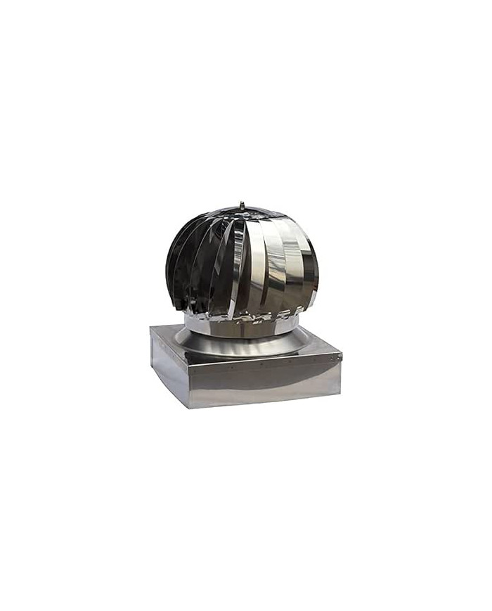 FUMAIOLO EOLICO ZINCATO 32X32