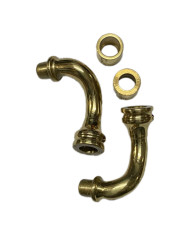 SUPPORTO DANIELA MM.13 DX+SX OTTONE LUCIDO