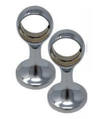 SUPPORTO OTTONE CROMO MM.13X40